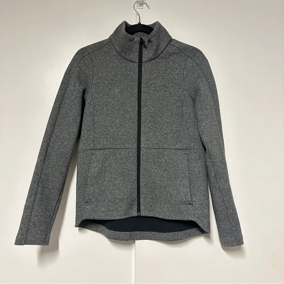 Lululemon Gray "Going Places" Full Zip Jacket Size 4 - Picture 1 of 7